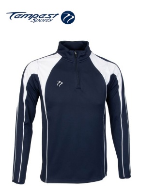 Tempest CK Navy White Half Zip Midlayer